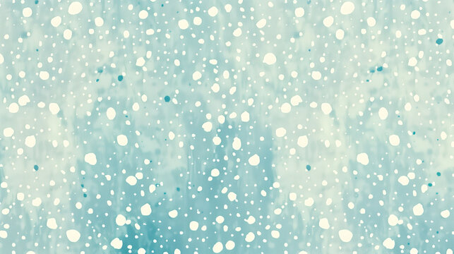 Speckled Pattern, Light Blue and White, Polka Dot Winter Background