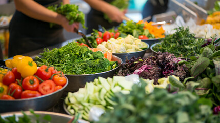 Incorporating nutritional education and healthy eating options in the workplace.