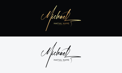 Handwriting logo signature logo Photography logo Design template