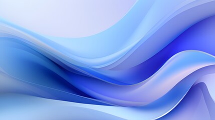Wavy blue abstract minimalist background. Timeless design with smooth wavy pattern.