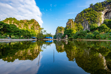 Ninh Binh Province - Vietnam. December 06, 2015. South of Hanoi, Ninh Binh province is blessed with...