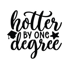 hotter by one degree