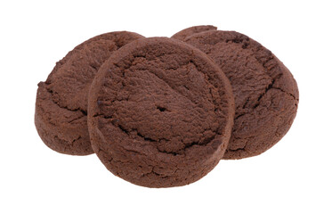 brownie cookies isolated