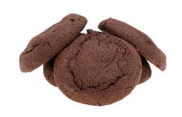 brownie cookies isolated