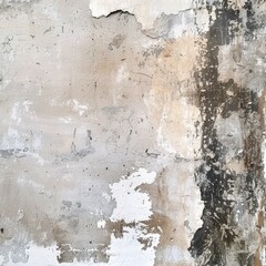 Peeling White and Black Wall