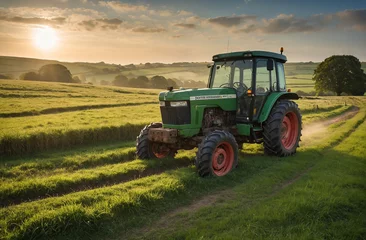  tractor in field © eman