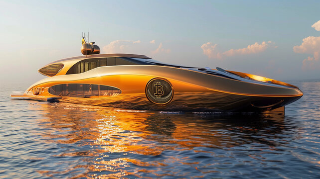 barca Bitcon lusso 