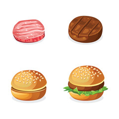 hamburger set