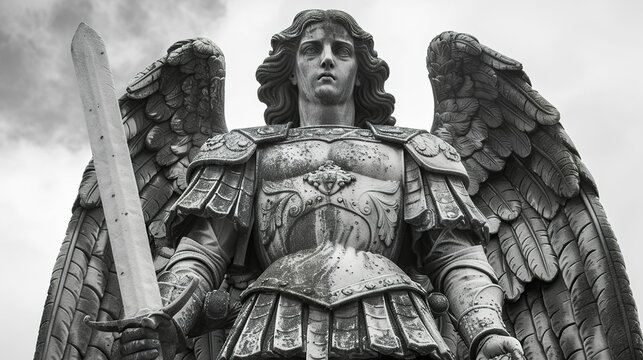 Michael the  Archangel, defend us in battle-