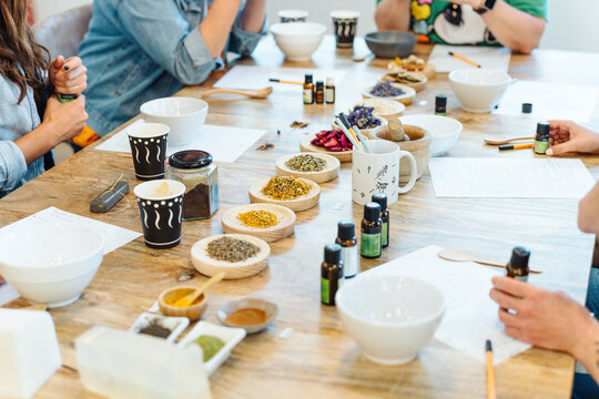 Natural soap workshop. Natural, ecological and sustainable ingredients.