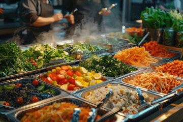 Obraz premium Street food for poor people