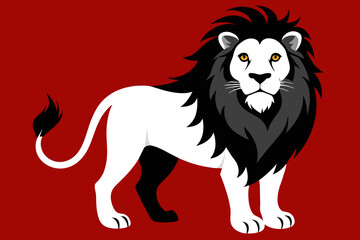 Vector Design of a Lion