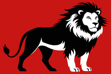 Vector Design of a Lion