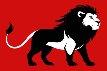 Vector Design of a Lion