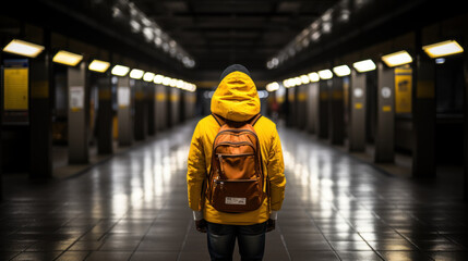 The little boy was lost