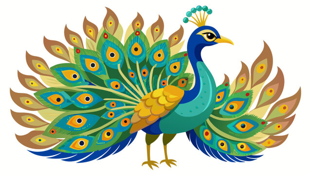 Peacock and svg file