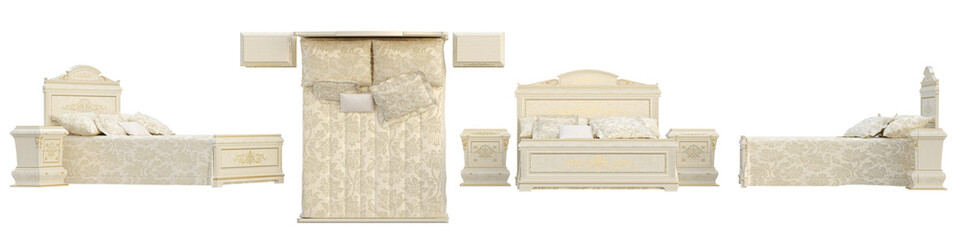 Traditional Bedroom Furniture set Luxury
