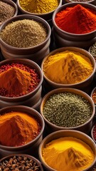 Fototapeta premium Spice background for your phone