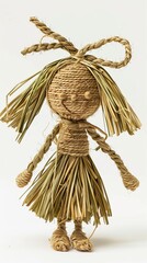 straw doll amulet.