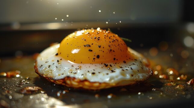 A type of egg dish that is cooked in an oven.