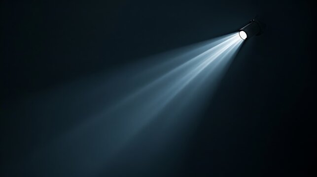 A spotlight in the darkness.