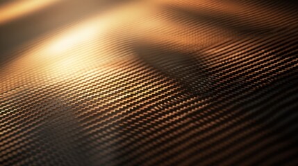 Warm golden hues enrich the classic carbon fiber weave, presenting a luxurious and high-end texture that beautifully combines the allure of technology with the radiance of precious metals.