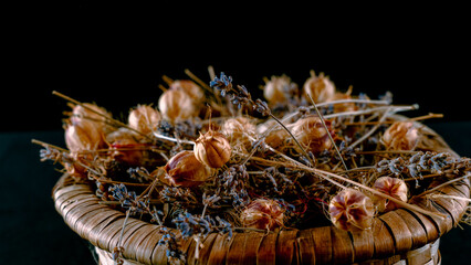 dried flowers