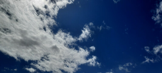 blue sky and clouds