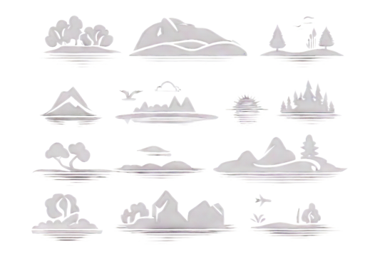 style icon icons symbol vector logo sign lake black vector high illustration quality isolated - Powered by Adobe