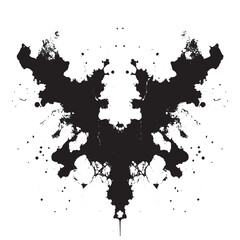 Fototapeta premium Monochromatic background with spotted crackle texture and leaf-like splashes.