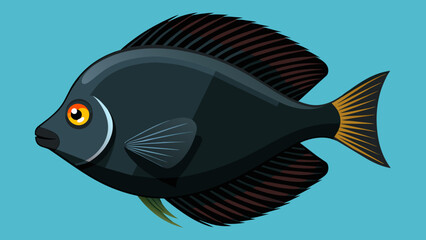 Masterful Discus Fish Vector Art Perfect for Aquatic Enthusiasts and Designers