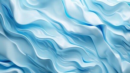Abstract background with colorful silk waves