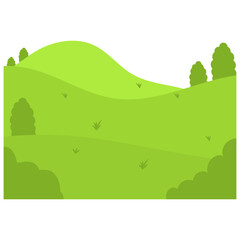 Greenfield Vector Illustration