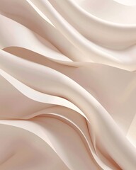 Abstract white waves background