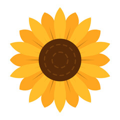 Sun Flower Illustration
