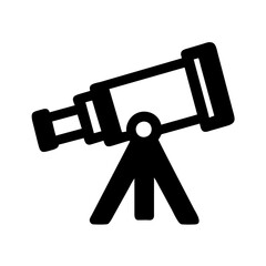 Telescope icon on a Transparent Background