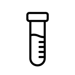 Transparent Background Test Tube Icon, Laboratory Science Equipment