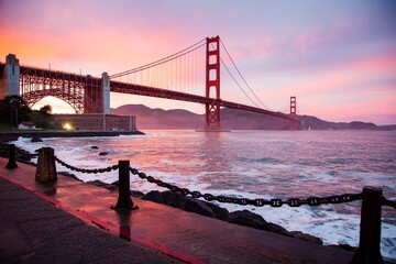 Golden Gate Bridge San Francisco. 