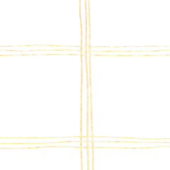 Gold White Plaid Gingham Check Hand Drawn Background Overlay