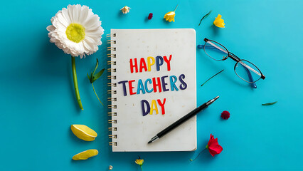 Teachers day poster , social media post , cover