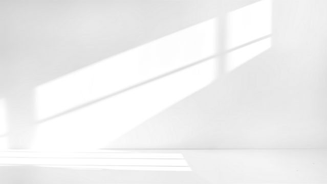 Shadow overlay effect isolated on transparent background, png. Light and shadows from window. Mockup of transparent shadow overlay effect and natural lightning in room interior