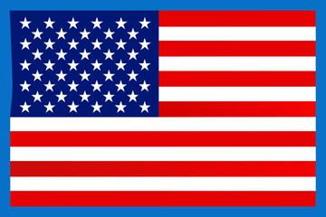 colourful usa flag