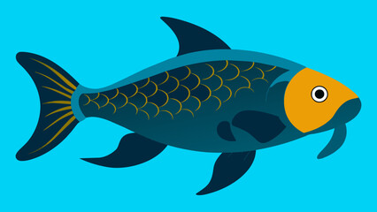 Design with High-Quality Carp Fish Vector Graphics