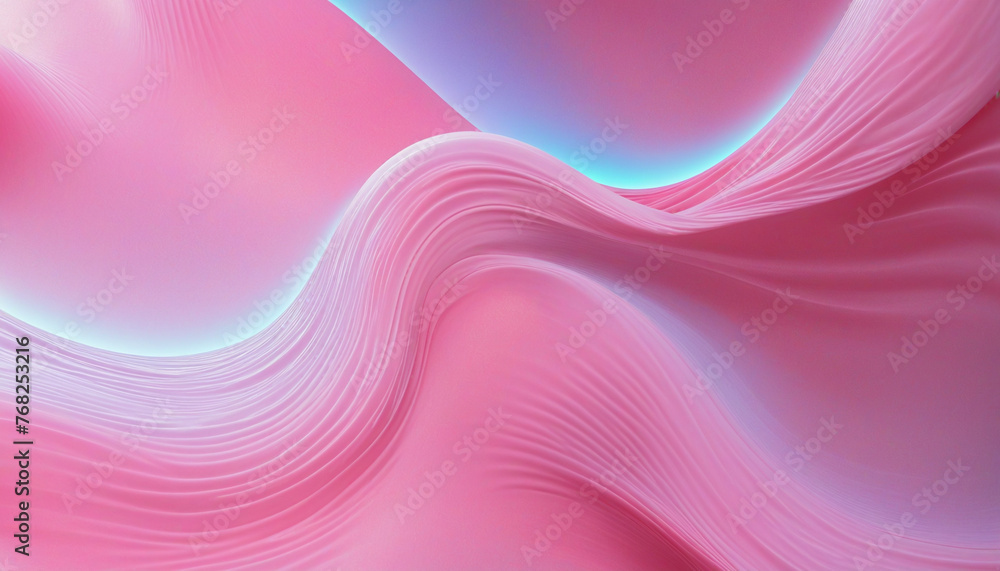 Poster Fluid Abstract Gradient Digital Wave Background