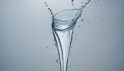 water splash, jet form