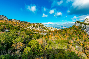 Termessos ancient city the amphitheatre. Termessos is one of Antalya -Turkey's most outstanding archaeological sites. Despite the long siege, Alexander the Great could not capture the ancient city.