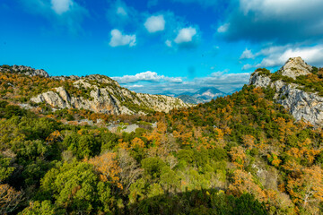 Termessos ancient city the amphitheatre. Termessos is one of Antalya -Turkey's most outstanding...