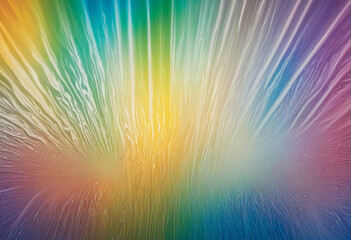 Obraz premium Rainbow Overlay Prismatic Light Flare Glossy Background Texture Graphic