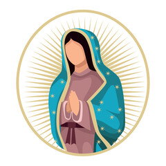 guadalupe virgin blessed - 768264423
