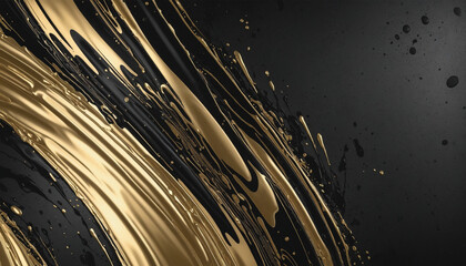 gold black luxury background, gold paint canvas squares